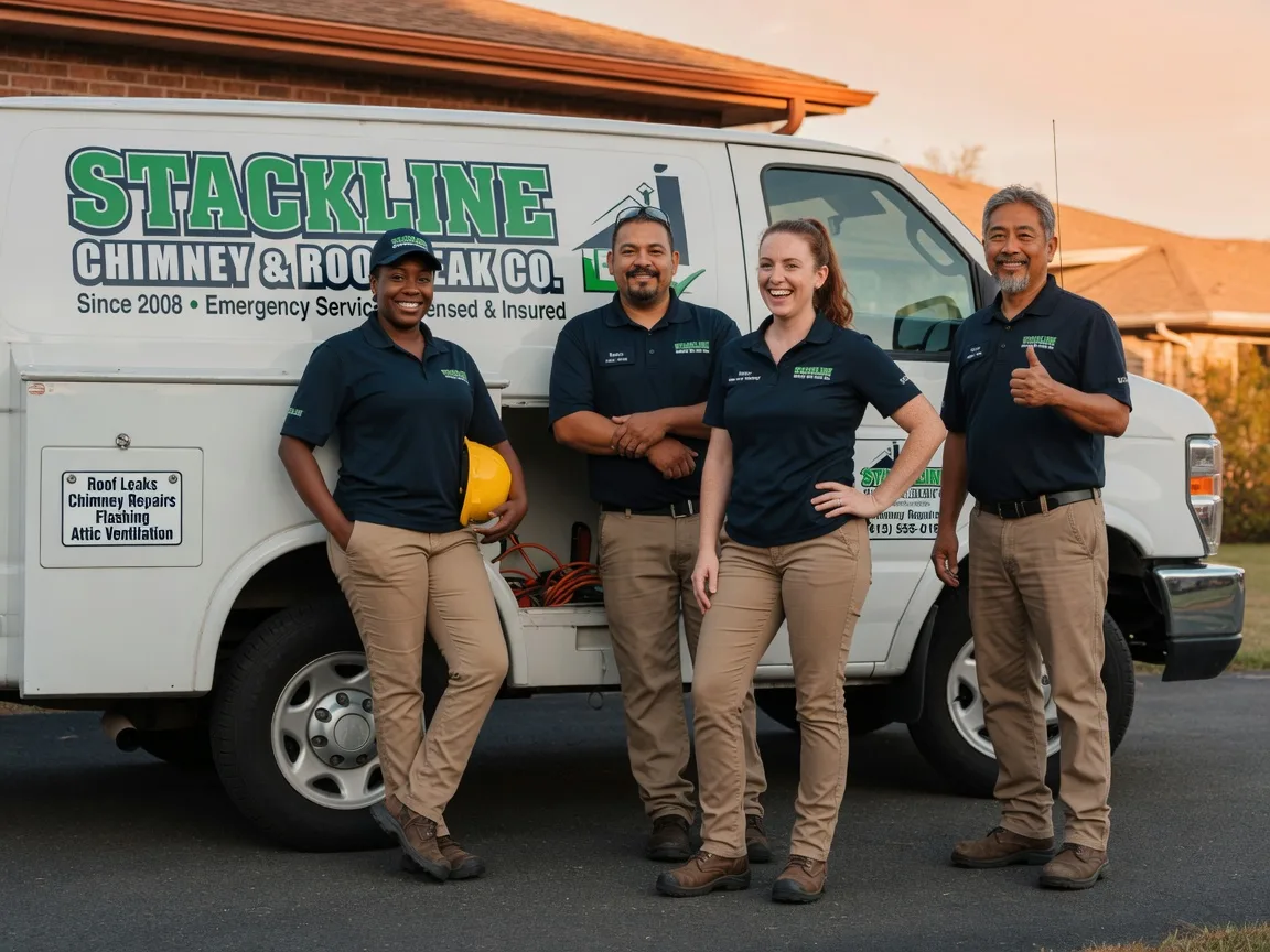 Chimney flashing repair company in Carroll, OH